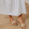 The Mango Raffia Woven Sandal Image - 1