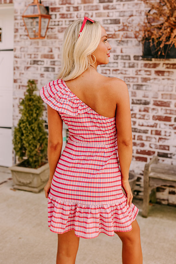 Sweet Charmer Ruffle Mini Dress