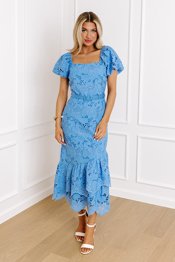 Prim and Proper Lace Midi