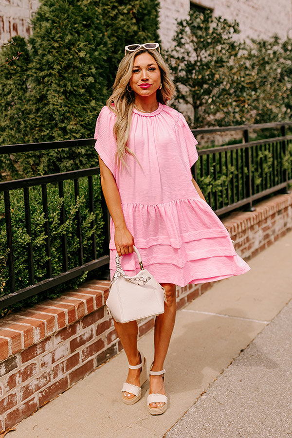 Southern Sweetheart Shift Dress in Pink