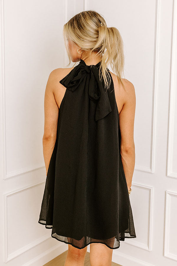 Salsa For Two Ruffle Mini Dress in Black