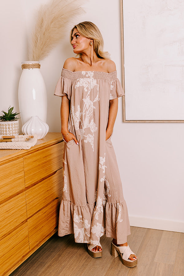 Livin' In The Moment Maxi Dress