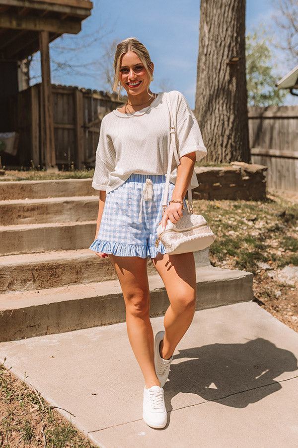 Fresh Breeze Knit Top in Cream
