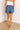  denim medium wash The Chelsea High Waist Shorts 