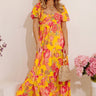 Boho Chic Floral Maxi Dress Image - 1
