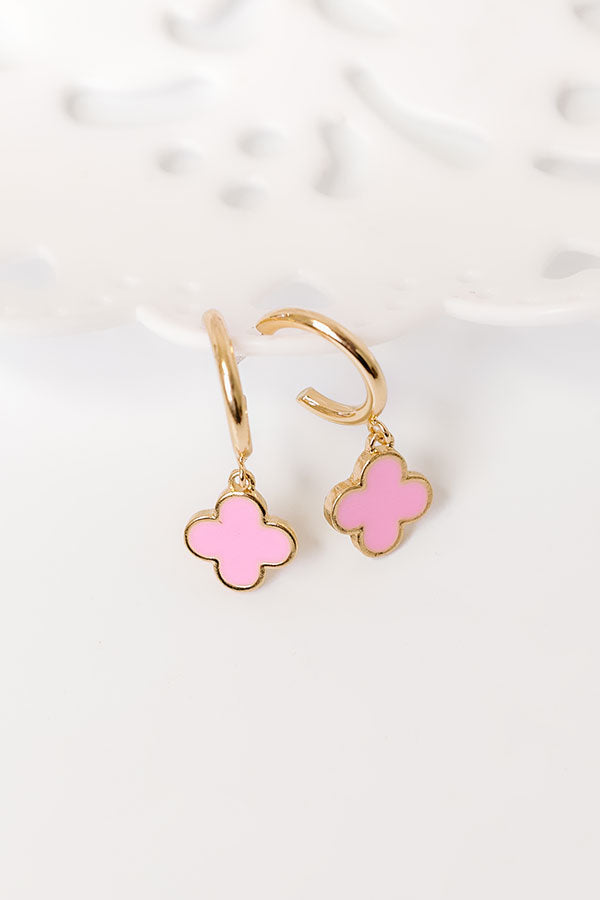 Caught Your Eye Huggie Hoop Earrings