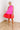  bubblegum Springtime Cocktails Color Block Dress in Bubblegum Pink 