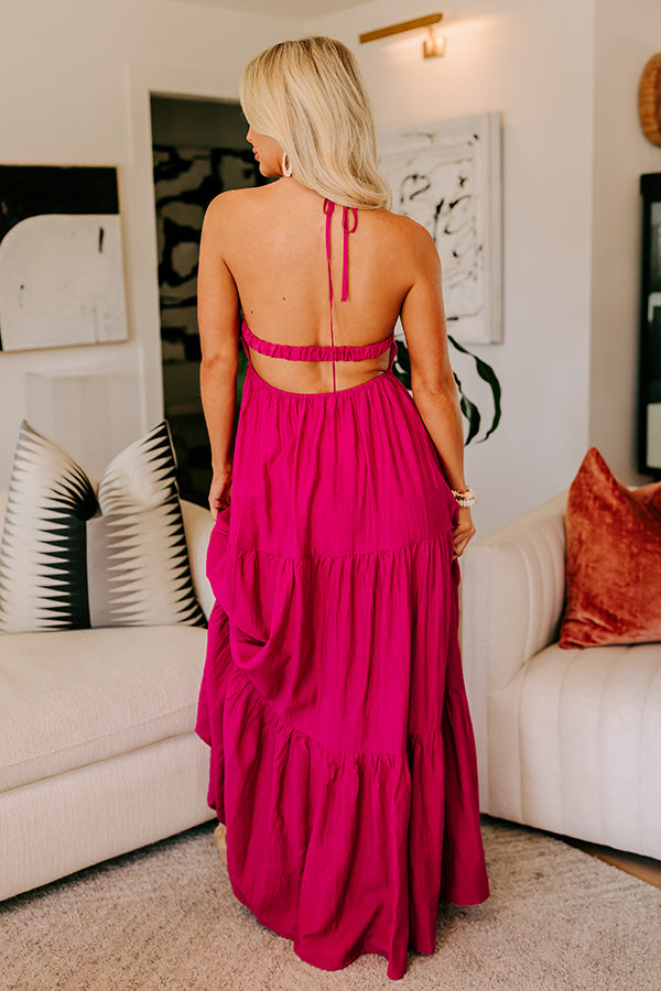 knee length dresses for ladies Key Largo Sunshine Crochet Maxi Dress S / Berry knee length dresses for ladies Key Largo Sunshine Crochet Maxi Dress S / Berry
