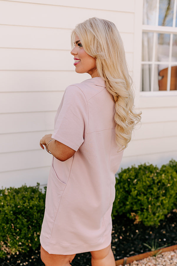 blush pink casual dress Casual Outing Mini Dress in Blush Curves – Impressions Online Boutique