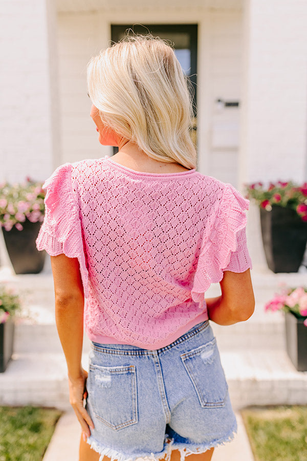 Sweet Tea Sippin Knit Top