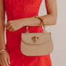 Brunch Voyage Faux Leather Purse In Iced Latte Image - 1