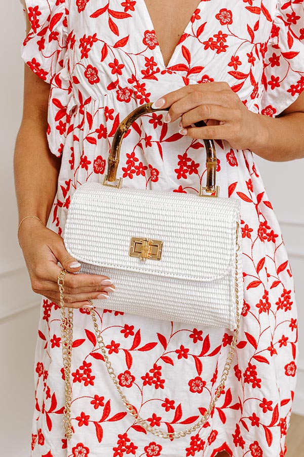 Summer Soiree Woven Purse