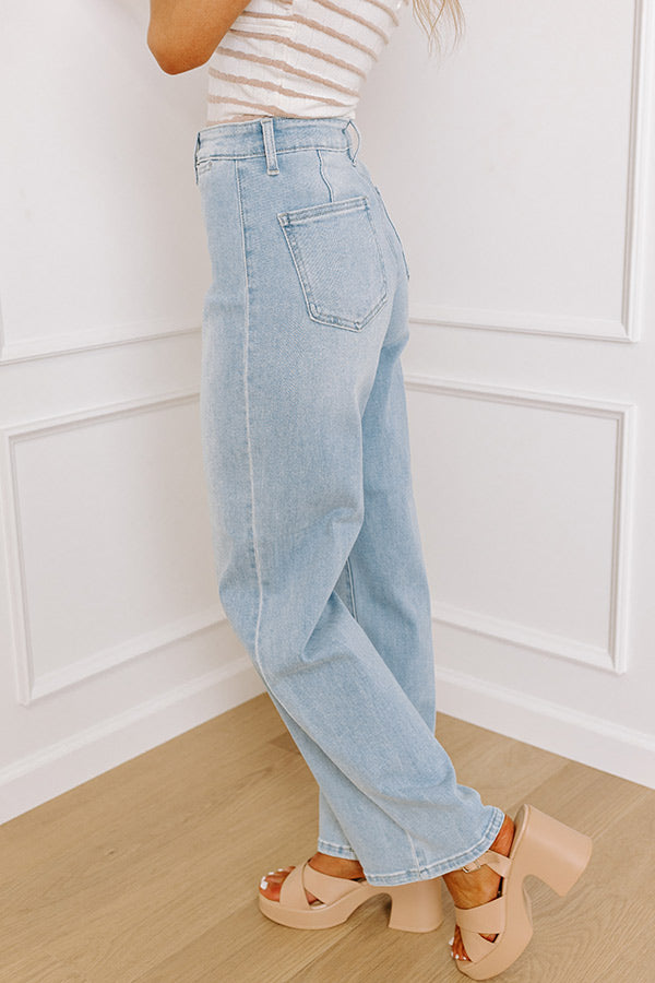 Just USA Rhea High Waist Wide Leg Jean