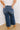  denim dark wash Risen Tiffany High Waist Wide Leg Jean Curves 