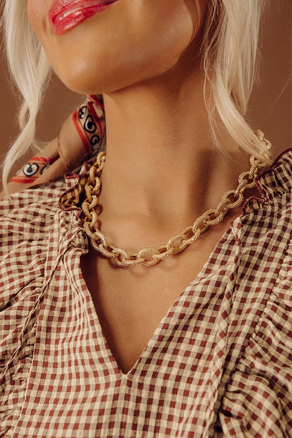 Follow The Link Necklace