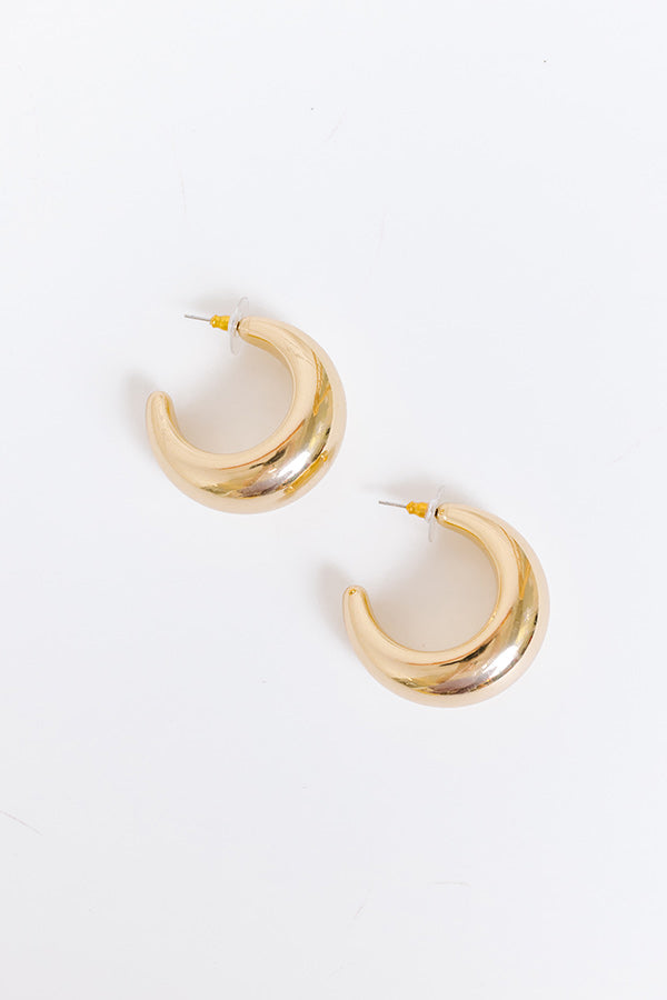 Statement Piece Hoop Earrings