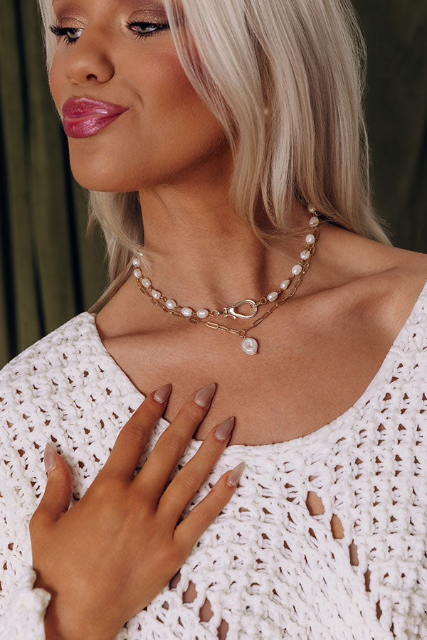 Luxe Lifestyle Layered Necklace Image - 1