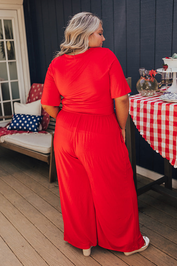 Backyard BBQ Jumpsuit Curves