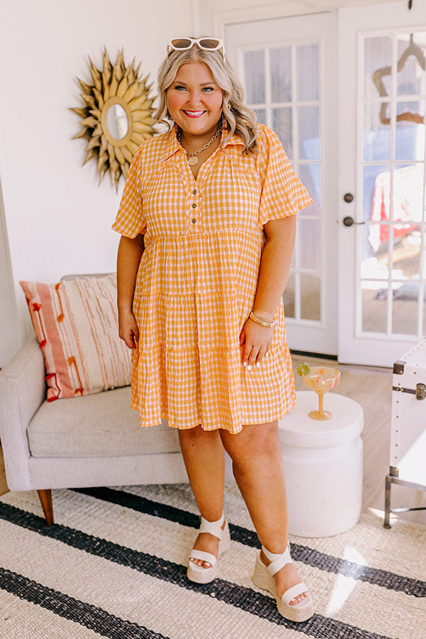 orange picnic dress Zimmermann Wonderland Picnic Dress Red Red