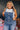  denim medium wash Judy Blue Bella Crop Overalls Curves 