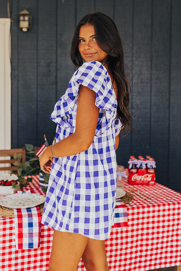 Picnic At The Park Gingham Romper