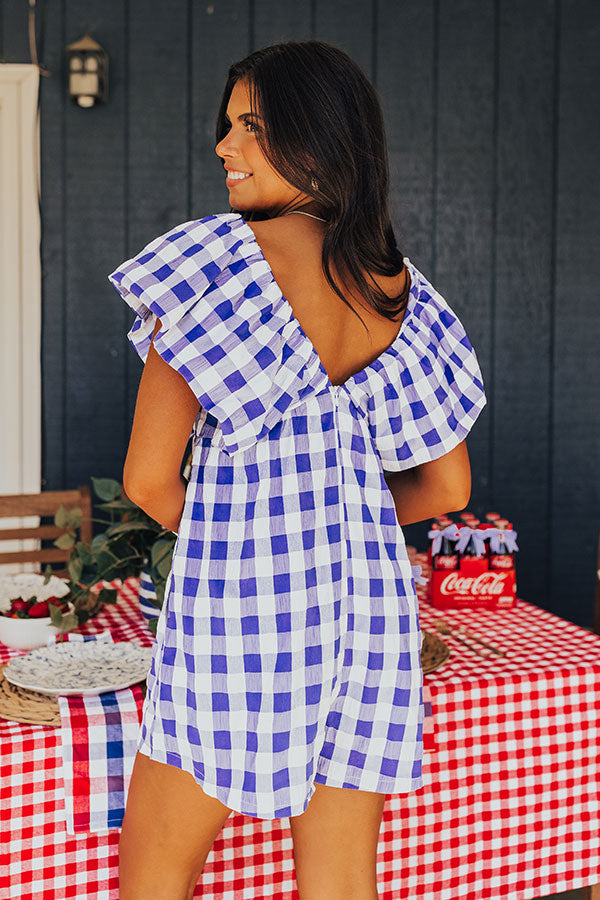 Picnic At The Park Gingham Romper