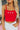  red USA Knit Crop Tank in Red 