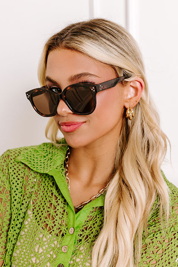 Patio Party Sunnies in Tortoiseshell