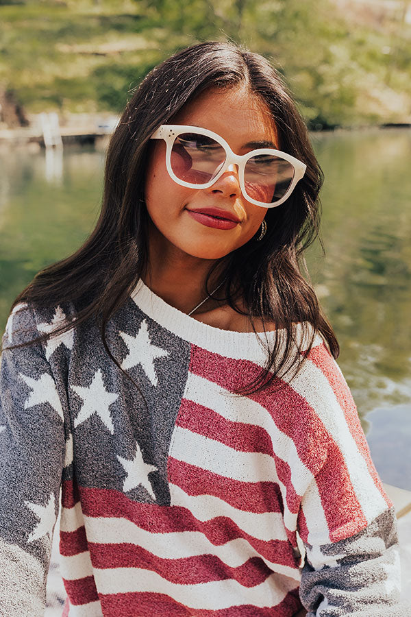 Patio Party Sunnies in Stone