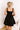  black Stay Flirty Corset Mini Dress in Black 