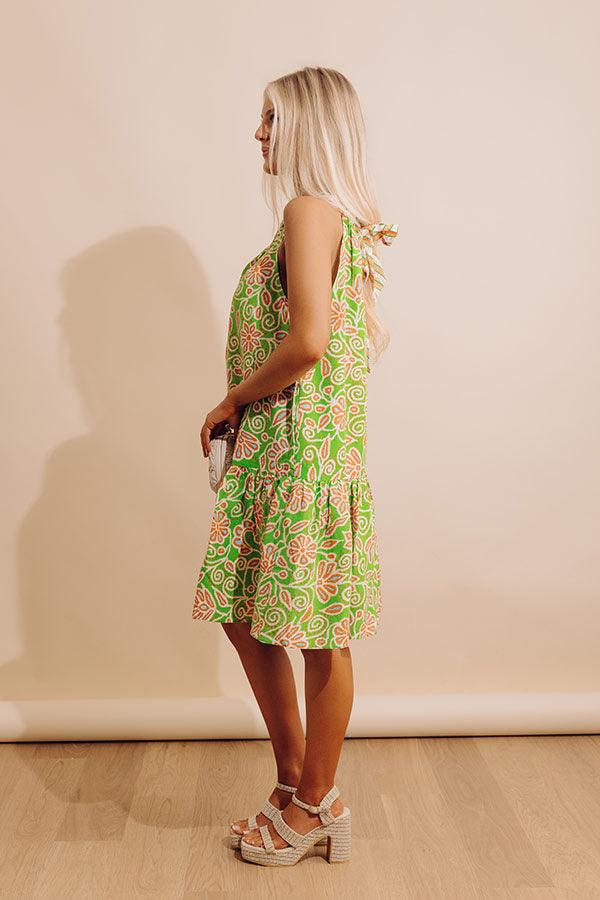 Aruba Cruise Linen-Blend Mini Dress Image - 2