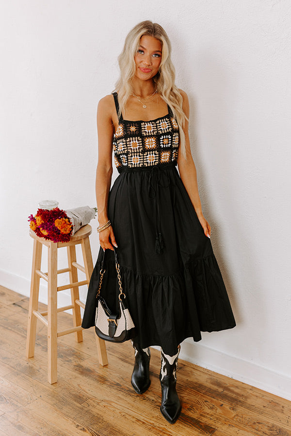 Playa Del Carmen Crochet Midi