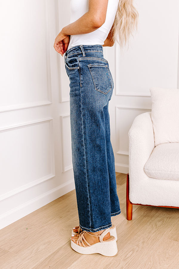 Risen Tiffany High Waist Wide Leg Jean