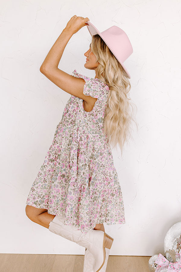 Wildflower Fields Mini Dress