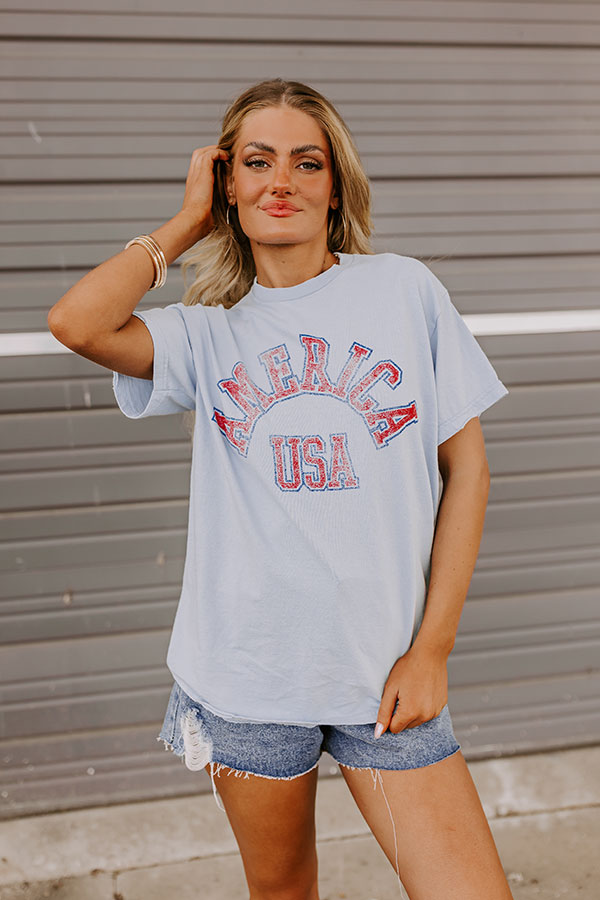 American USA Vintage Graphic Tee