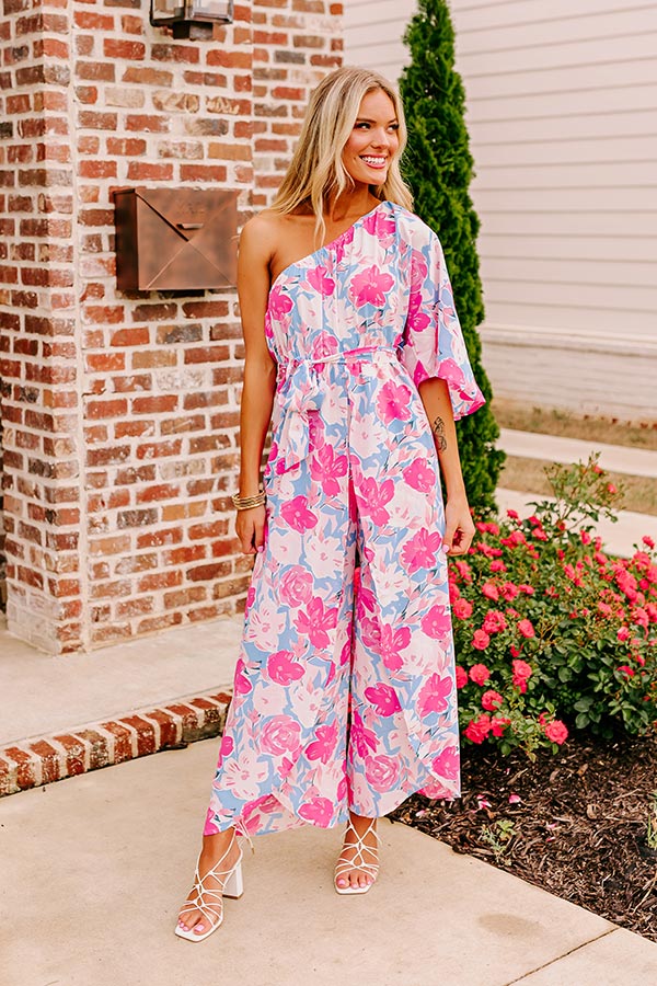 Call It Bliss Floral Jumpsuit