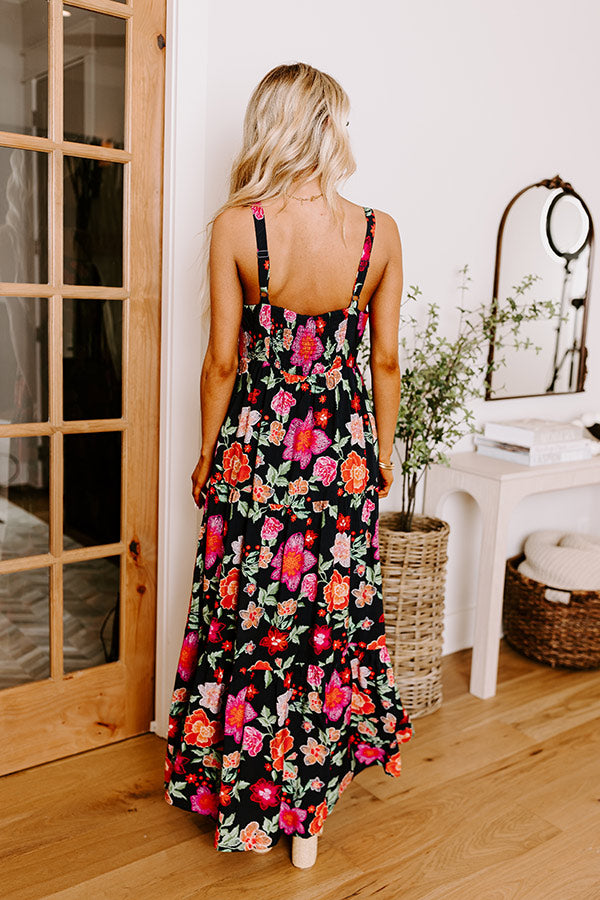 Fabulous Fiesta Floral Maxi Dress