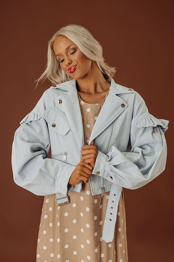 The Chloe Crop Jacket Image - 2