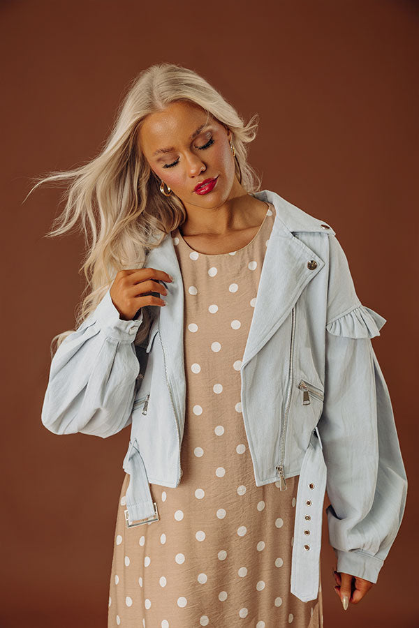 The Chloe Crop Jacket