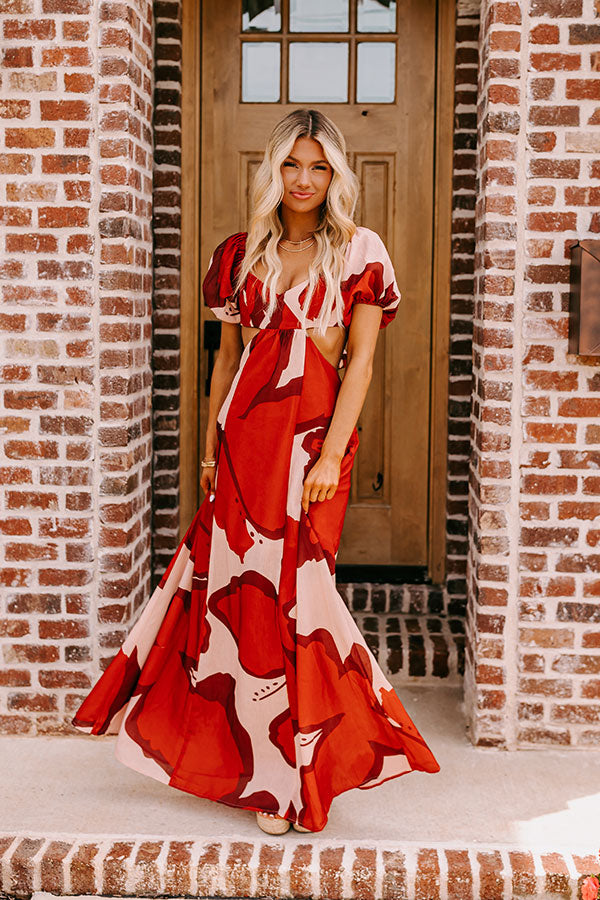 luxe maxi dress Luxe Maxi Dress - Flamingo