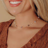 Boho Flow Semi Precious Necklace Image - 1