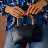 Miami Happy Hour Faux Leather Purse in Black Image - 1