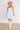 Coastal Flair Eyelet Mini Dress in White