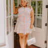 Vacay State Of Mind Eyelet Mini Dress Curves Image - 1