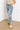  denim light wash Lovervet Callie High Waist Distressed Ankle Flare Curves 