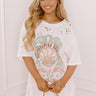 Dreamer Tour Oversized Distressed Tee Image - 1