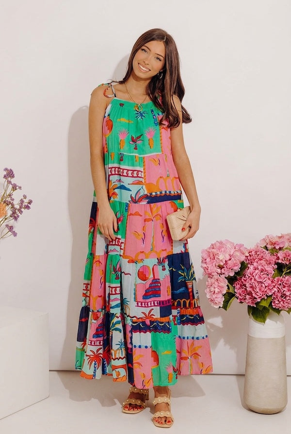 Paradise Found Maxi Dress Image - 2