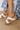  white The Valentina Faux Leather Wedge in White 