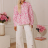 Tropical Lifestyle Button Up in Hot Pink Image - 1