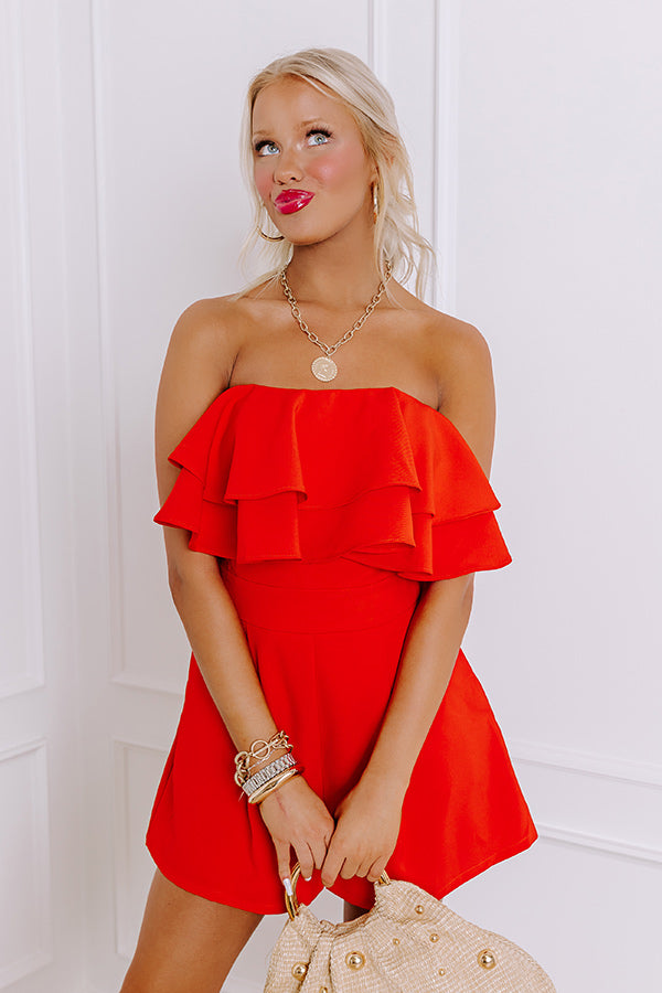 Fiesta On The Square Ruffle Romper